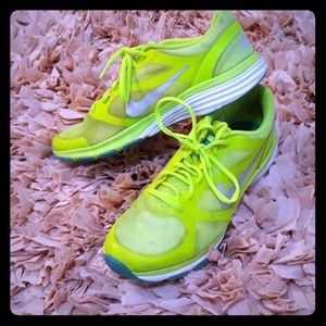 Neon Nike Running Shoes